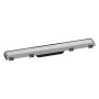 hansgrohe RainDrain Match Fertigset Duschrinne 60 cm, mit höhenverstellbarem Rahmen