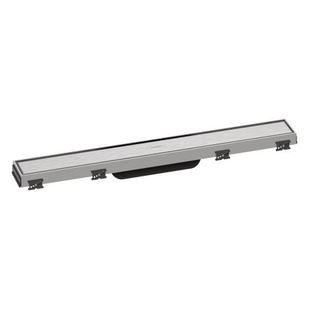 hansgrohe RainDrain Match Fertigset Duschrinne 60 cm, mit höhenverstellbarem Rahmen