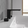 Robinet de lavabo à trois trous Villeroy & Boch Subway 3.0 - vue technique