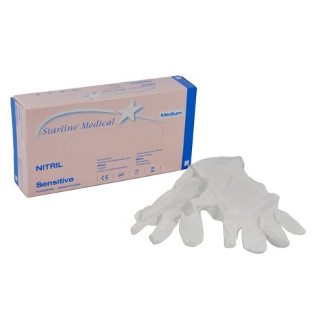 Guanti da esame sensibili Starline Medical 100 pezzi