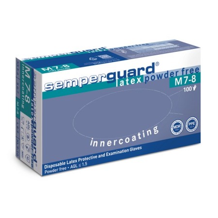 Guanti monouso Semperguard Innercoated 100 pezzi