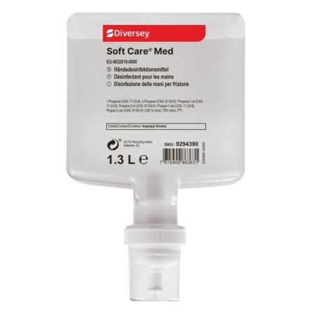 Désinfectant pour les mains Soft Care Med IC, lot de 4