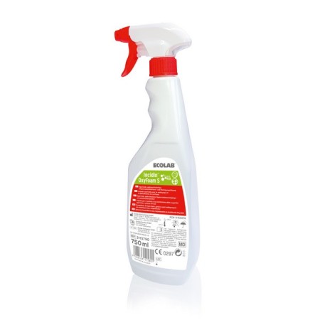 Nettoyant désinfectant Incidin OxyFoam S en 6 bouteilles