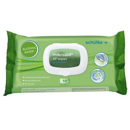 salviette disinfettanti premium mikrozid AF 12 pezzi