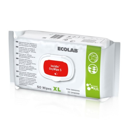 Lingettes désinfectantes Incidin OxyWipe S XL 6 unités
