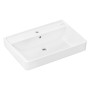 hansgrohe Xanuia Q Lavabo 700/480 con foro per rubinetto e troppopieno, SmartClean - vista dettagliata
