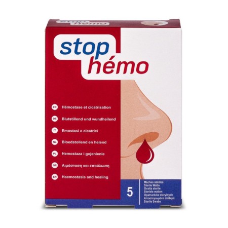 Stop Hémo Blutstillende Watte 5 Stück