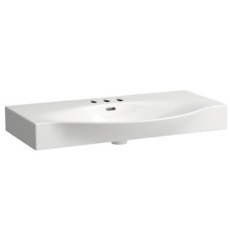 Vasque LAUFEN Palace 90 cm avec trop-plein et 3 trous de robinet
