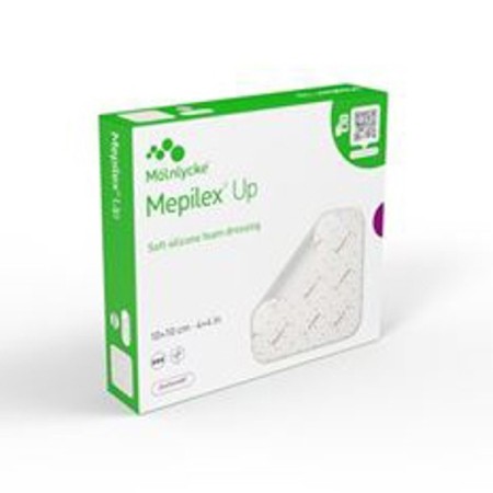 Mölnlyke Pansement en mousse siliconée sans bord adhésif, stérile 5 pièces