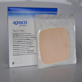 Aquacel Foam nicht-adhäsiv Silikonschaumverband 5 Stück