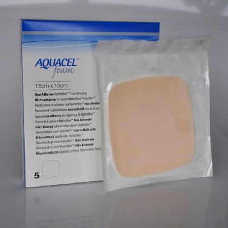 Pansement en mousse de silicone Aquacel Foam non adhésif, 5 pièces