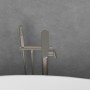 Villeroy & Boch Antao Einhebel-Badewannenarmatur - technische Ansicht