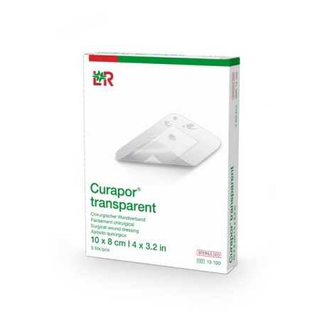 Lohmann und Rauscher CURAPOR transparent 5 Stück
