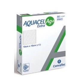 Aquacel Ag+ Extra Kompresse 10 Stück