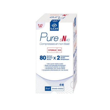 Webstar Compresses non tissées 160 pièces (80 x 2)