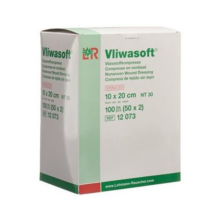 Lohmann und Rauscher 100 compresses en tissu non-tissé