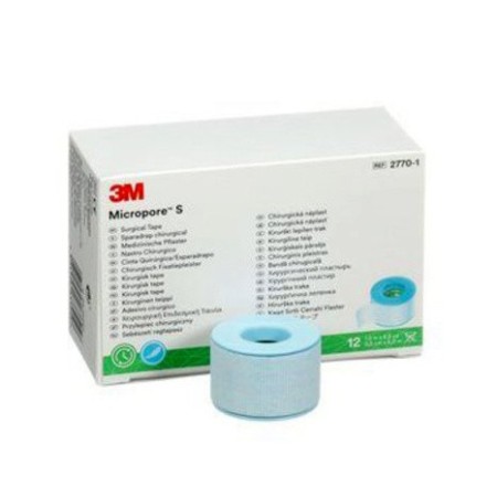 KCI-Medical Micropore S Silikonrollenpflster 12 Rollen
