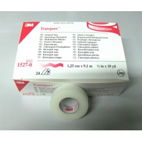3M Transpore Fixier- pflaster Kunststoff 24 Stück