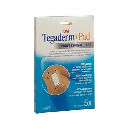 Tegaderm + Pad 25 pièces (5 x 5)