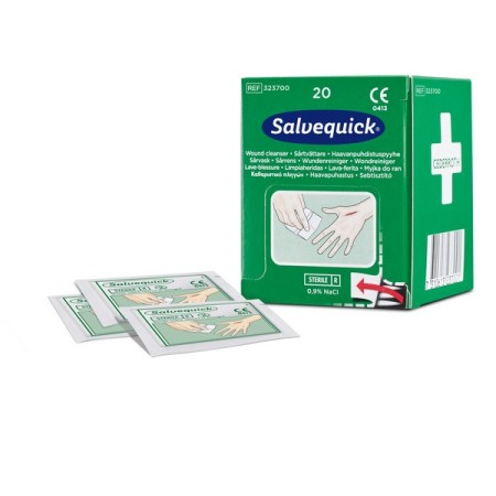 Webstar Wundreinigungstücher Salvequick 20 Stück