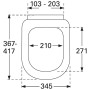 Villeroy & Boch Architectura WC-Sitz Compact - Produktansicht