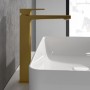 Rubinetto monocomando per lavabo Villeroy & Boch Architectura Square rialzato - vista tecnica