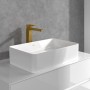 Rubinetto monocomando per lavabo Villeroy & Boch Architectura Square rialzato - vista tecnica