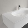 Villeroy & Boch Antao Schrankwaschtisch 100 x 50 cm, mit verdecktem Überlauf - technische Ansicht