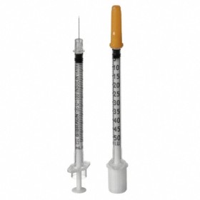 Omnican 50, Insulin-Spritze 100 Stück (10 x 10)