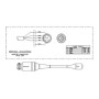 ICU Medical Câble IV 15 Datascope pour Transpac