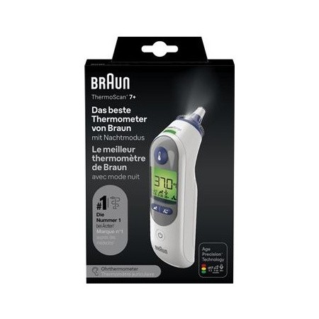 Termometro auricolare Braun Thermoscan 7, 1 pezzo