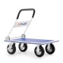 Pallit Plattformwagen CARRY-R mit Luftreifen für 300 kg - technische Ansicht
