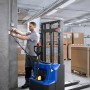 Pallit Lithium-Hochhubwagen SMART-XXL mit Freihub - technische Ansicht