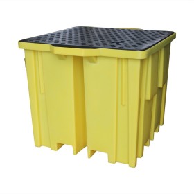 IBC-Auffangpalette Gitterrost 1150L Wanne für Vierwegestapler
