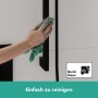 Set doccia hansgrohe Pulsify E 100 con 1 tipo di getto, asta doccia 90 cm, EcoSmart+ - vista dettagliata