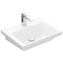 Villeroy & Boch Subway 3.0 Waschtisch 55 cm, mit 1 Hahnloch, ohne Überlauf - Detailansicht