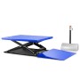 Pallit Flacher Scherenhubtisch TABLE-LOW mit Auffahrrampe - technische Ansicht