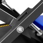 Pallit Flacher Scherenhubtisch TABLE-LOW mit Auffahrrampe - technische Ansicht