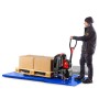Pallit Flacher Scherenhubtisch TABLE-LOW mit Auffahrrampe - Produktansicht