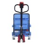 Elektrischer Scheren-Hubtischwagen E-SPA von Hanselifter - technische Ansicht
