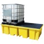 WOLFBAG Doppel-IBC-Auffangpalette inkl. Gitterrost 1140L Wanne