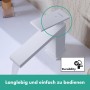 hansgrohe Tecturis E Robinet sur pied 80 économiseur d'eau+ avec levier pour eau froide ou pré-mélangée - vue détaillée