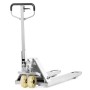 Pallit Edelstahl-Hubwagen INOX für 2500kg - technische Ansicht