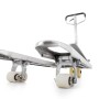 Pallit Edelstahl-Hubwagen INOX für 2500kg - Detailansicht