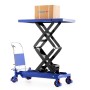Pallit Doppelscheren-Hubtischwagen XX Tragkraft 350kg - technische Ansicht