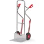 Fetra Alukarren 200 kg, Höhe 1300 mm, breite Schaufel Pro