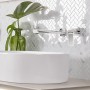Rubinetto monocomando per lavabo Villeroy & Boch Liberty - vista tecnica