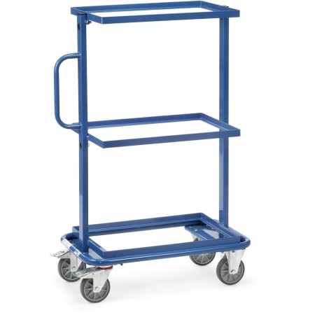 Chariot d'appoint Fetra avec cadre ouvert, surface de chargement 600 x 400 mm