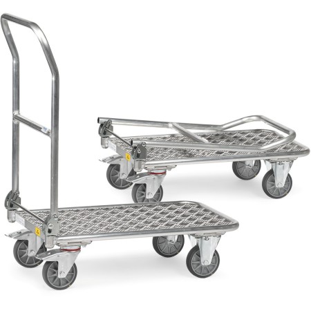 Carrello pieghevole ESD in alluminio Fetra
