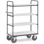Chariot à étages ESD Fetra avec 4 niveaux